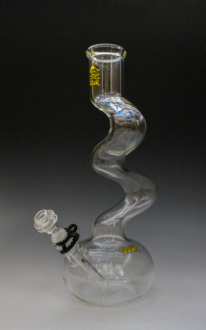 Authentic 15" Sour Fat Twist Waterpipe