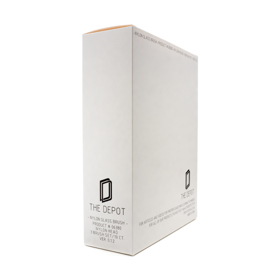 The Depot - Nylon Glass Brushes 3CT