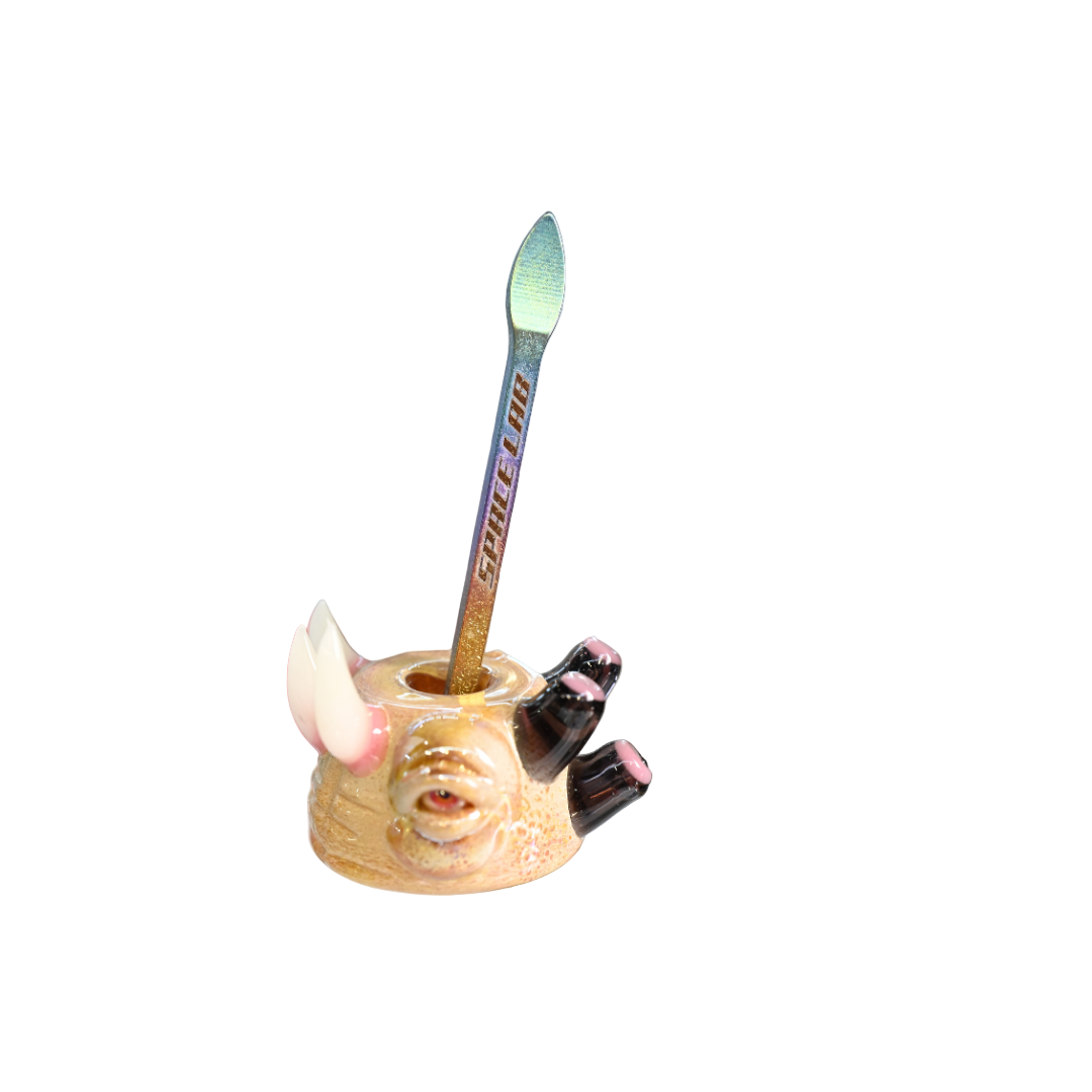 Salt Glass Stand x Space Lab Titanium Tool Set