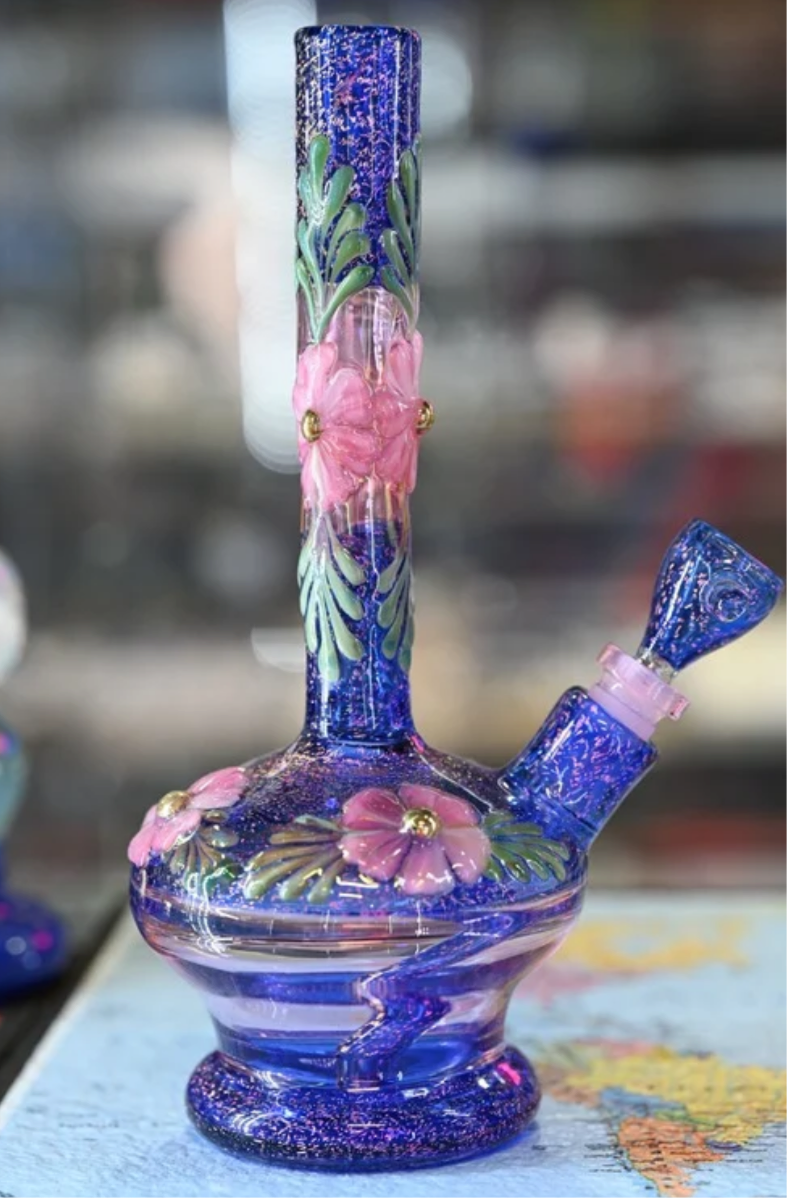 Sarita Glass Flower Pot