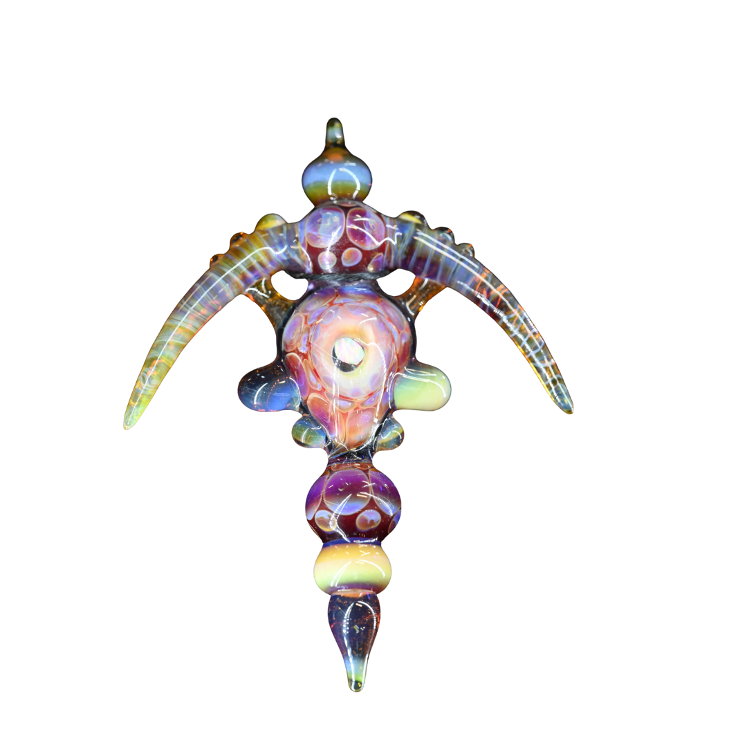 Kristian Merwin's One of One Fuchsia Horned Dab Tool Pendant