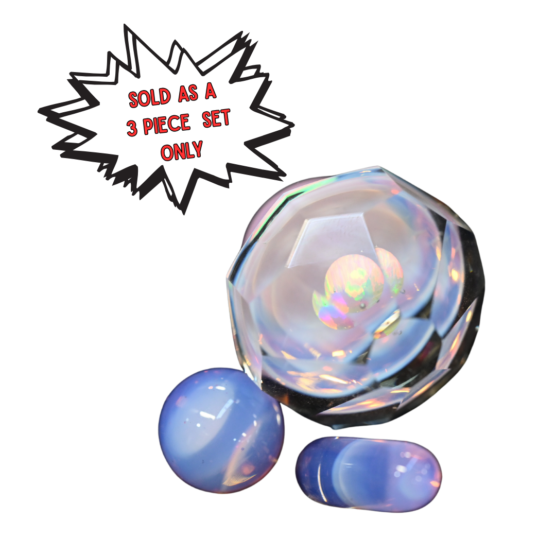 Cole Hamilton 3 piece Slurper Set w/ Opal