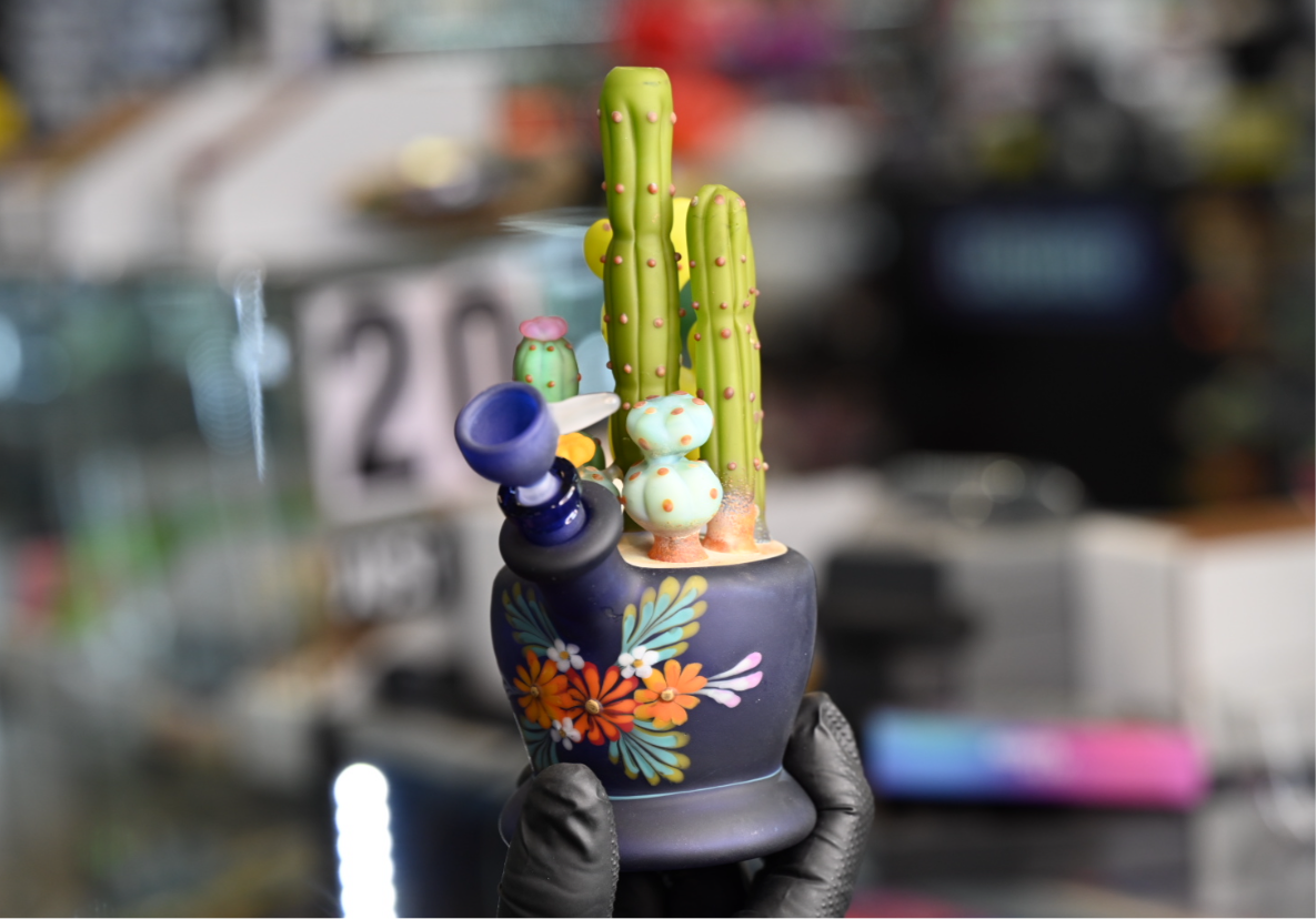 Sarita Glass Succulent Pot