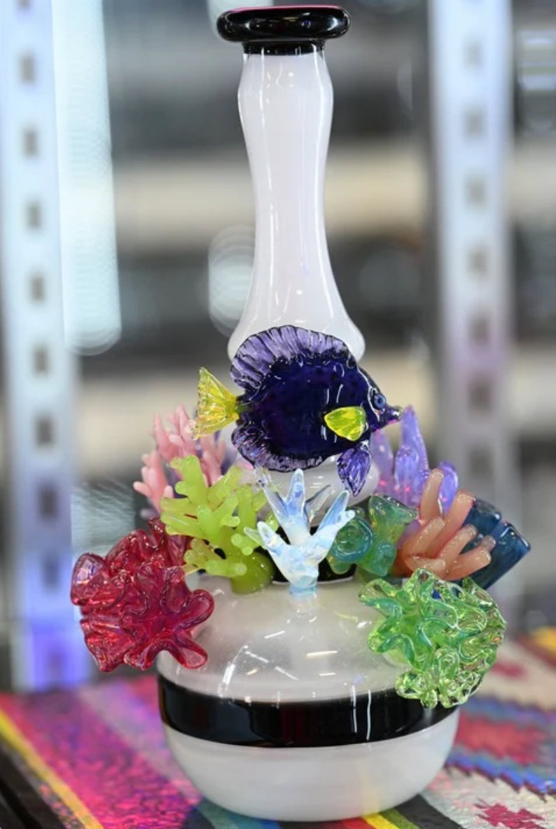 Habitat Glass Coral Reef Rig (Heady)