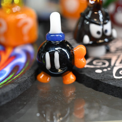 Hoobs Glass Art Super Mario Heady Pendants