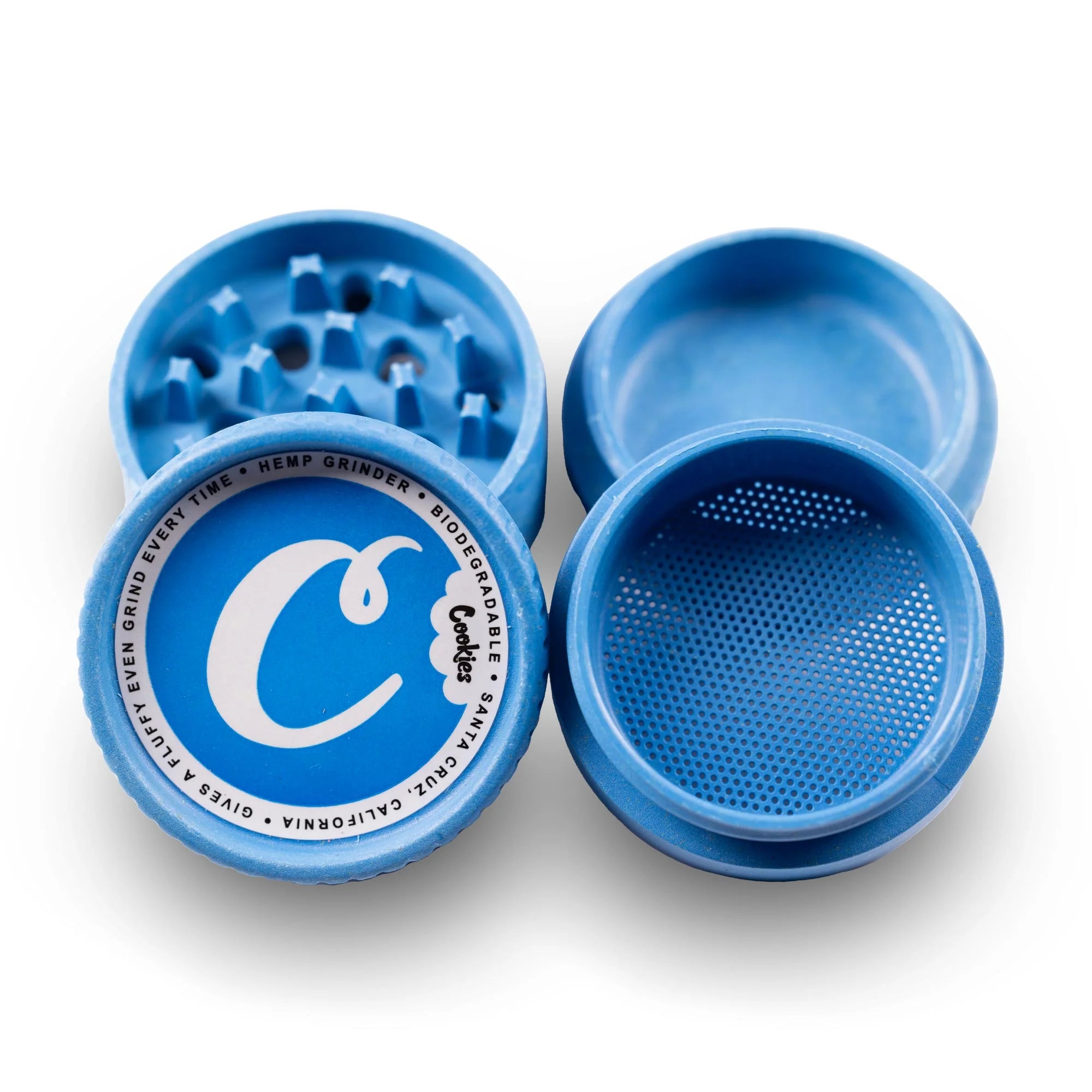 Santa Cruz Shredder x Cookies Hemp (4- Piece) Grinder