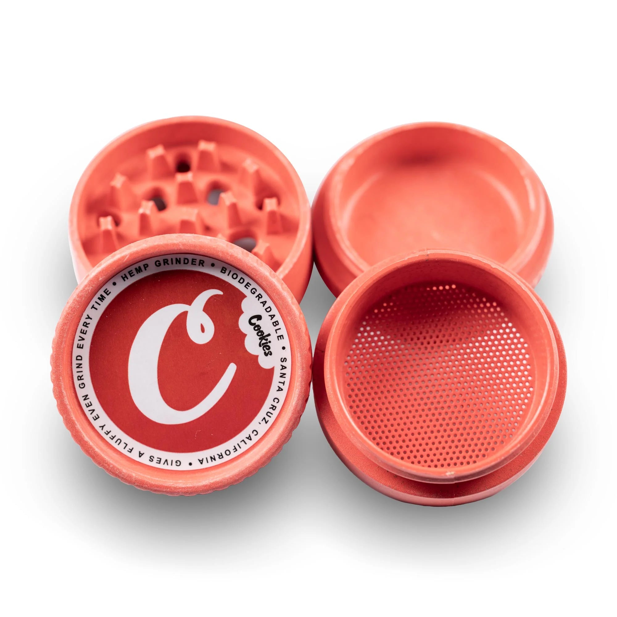 Santa Cruz Shredder x Cookies Hemp (4- Piece) Grinder
