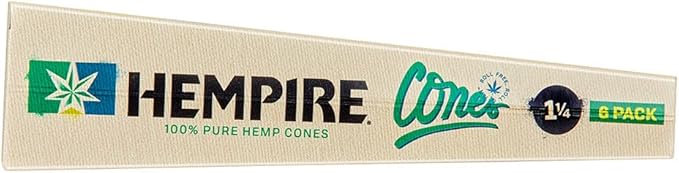 Hempire 100% Pure Hemp Cones - 1 1/4, King