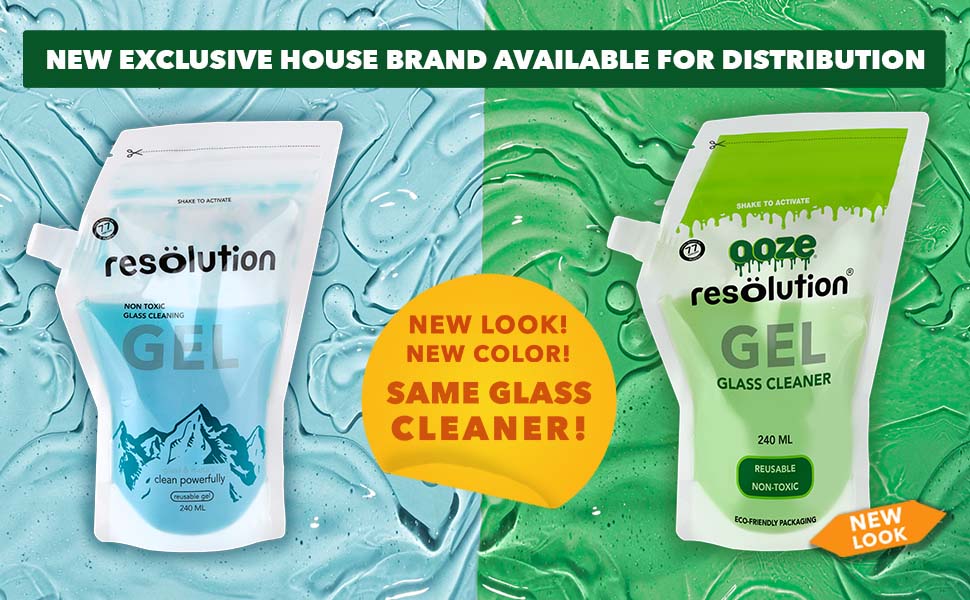 Ooze Resolution Gel Glass Cleaner