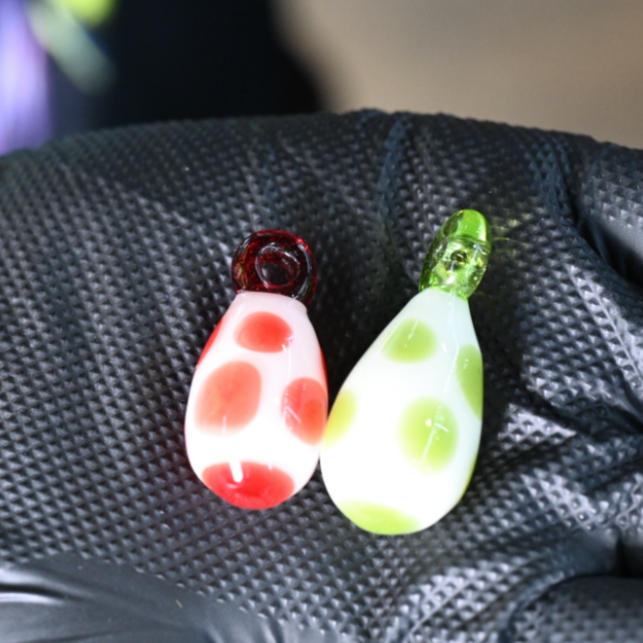 Hoobs Glass Art Super Mario Heady Pendants