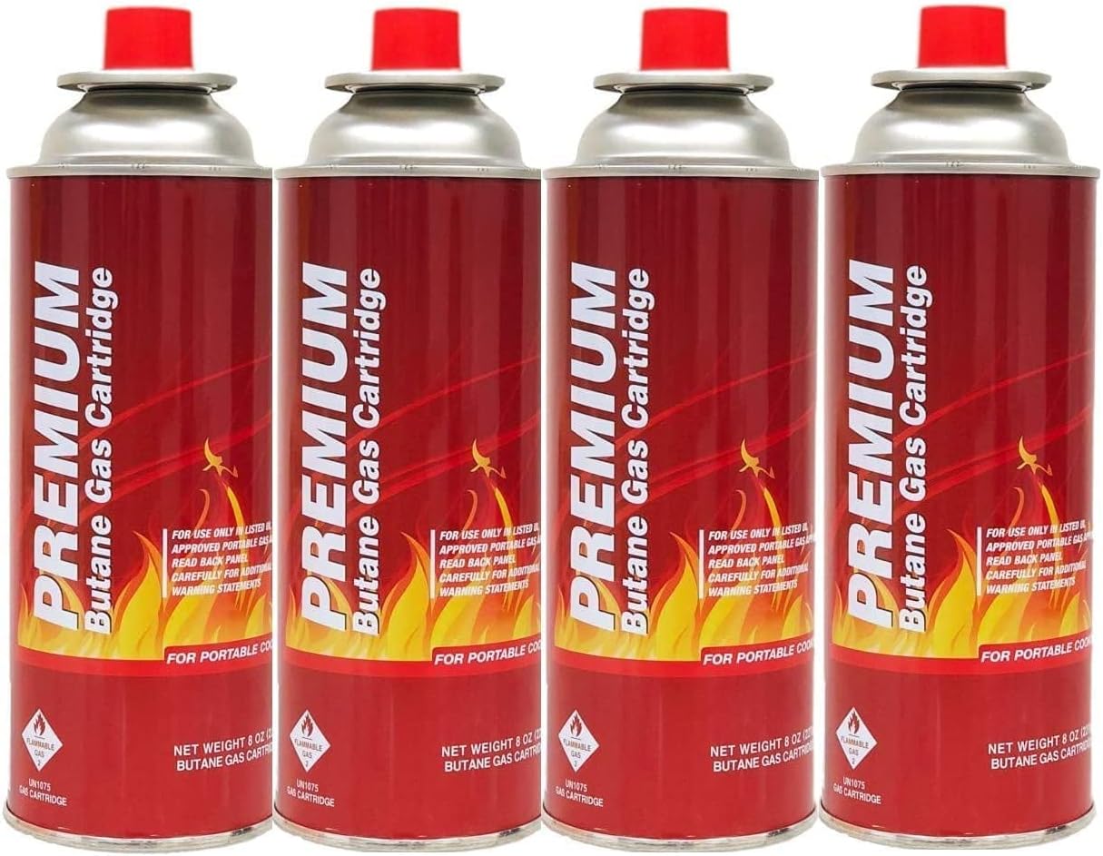 Omega Power Butane Canister Can 8oz