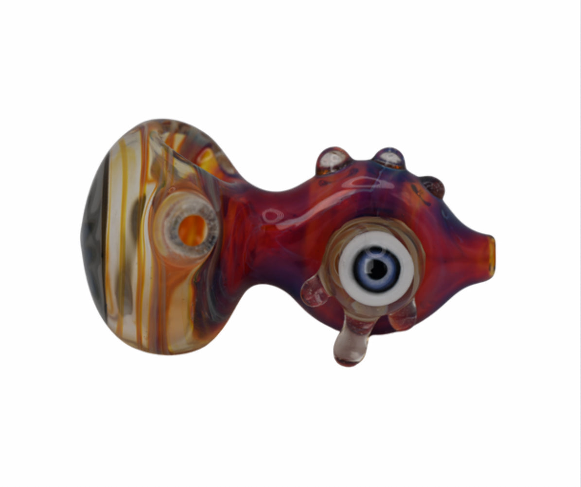 Clayball X Keltic Glass Collab Eyeball Pipe (Heady)