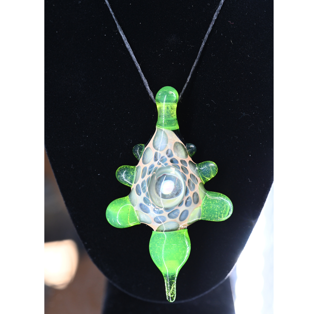 Kristian Merwin's One of One Opal UV Reactive Dab Tool Pendant