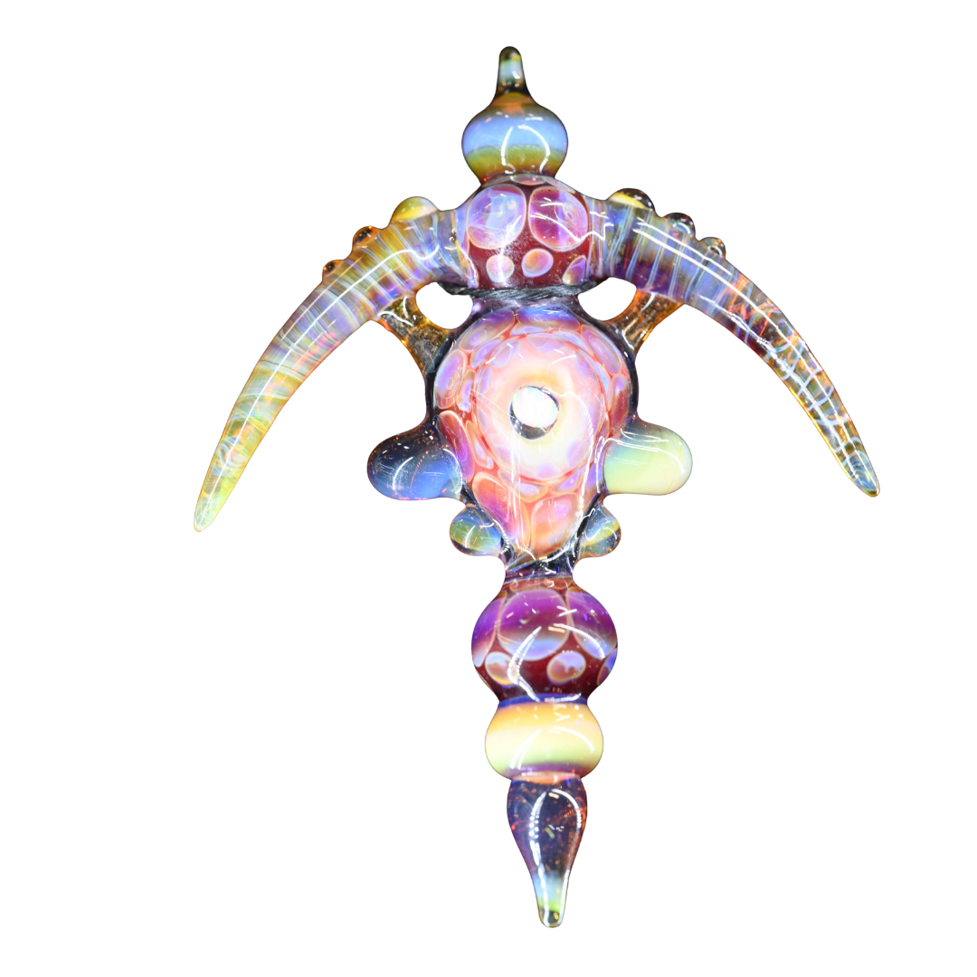 Kristian Merwin's One of One Fuchsia Horned Dab Tool Pendant