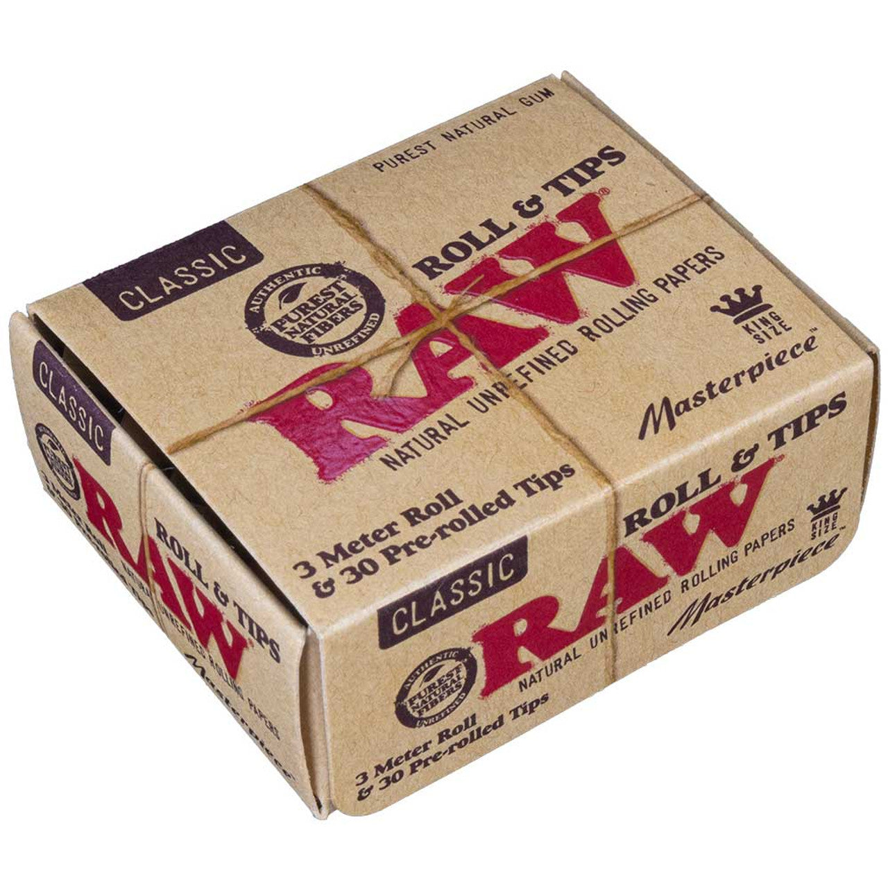 Raw Classic Masterpiece Roll And Tips King Size