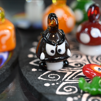 Hoobs Glass Art Super Mario Heady Pendants