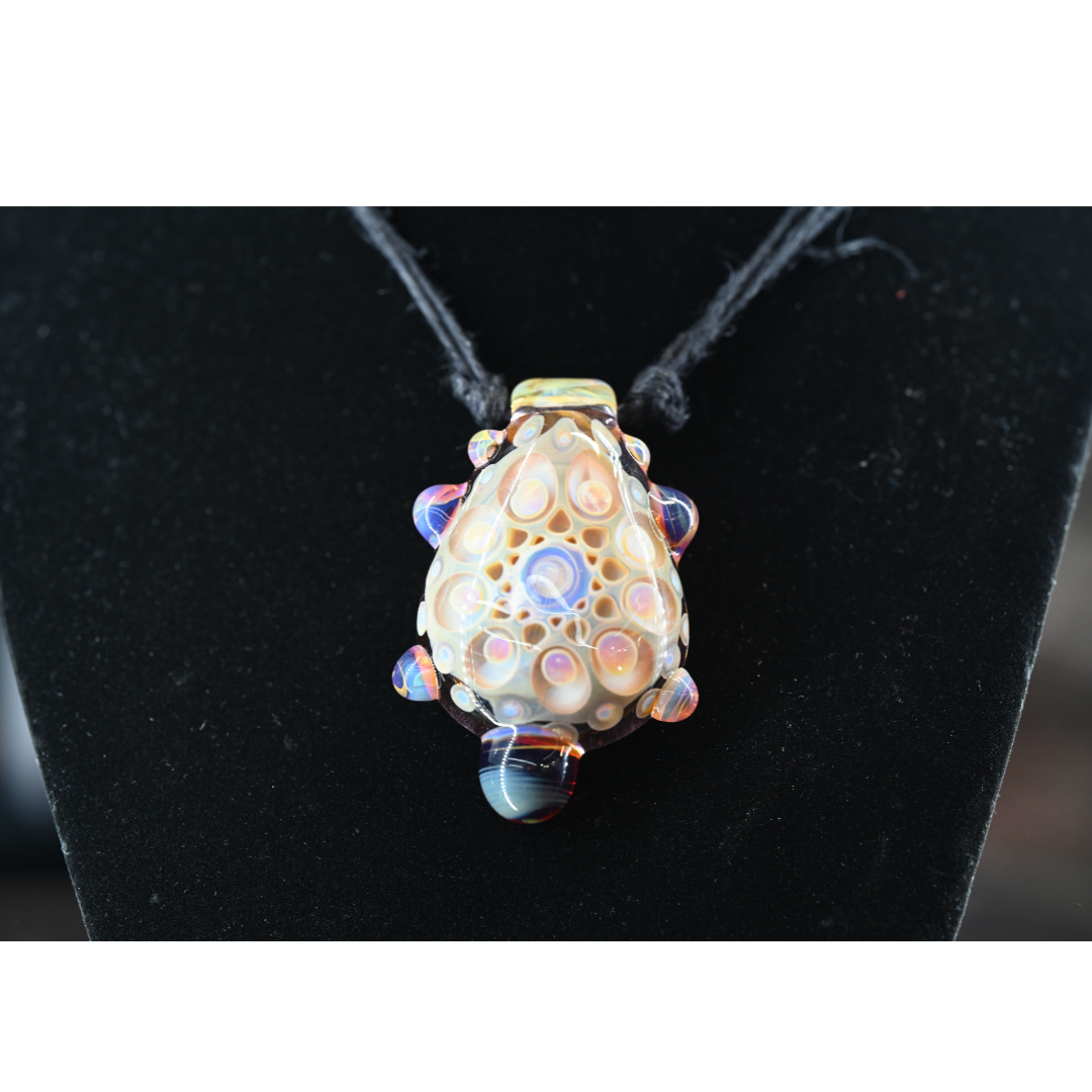 Kristian Merwin's One of One Pink Blue Shell Pendant