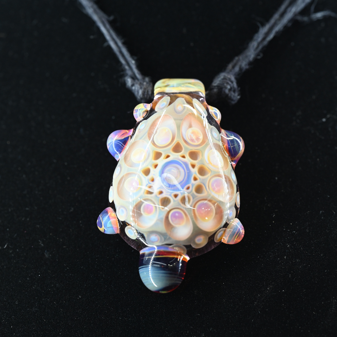 Kristian Merwin's One of One Pink Blue Shell Pendant