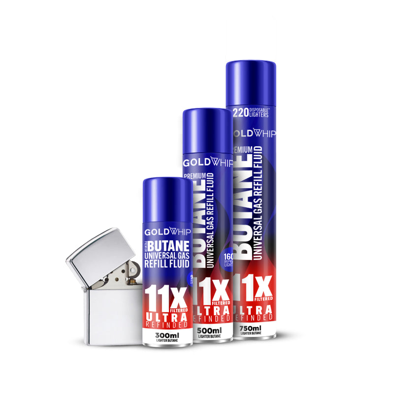 Gold Whip Premium Butane Can 750ml