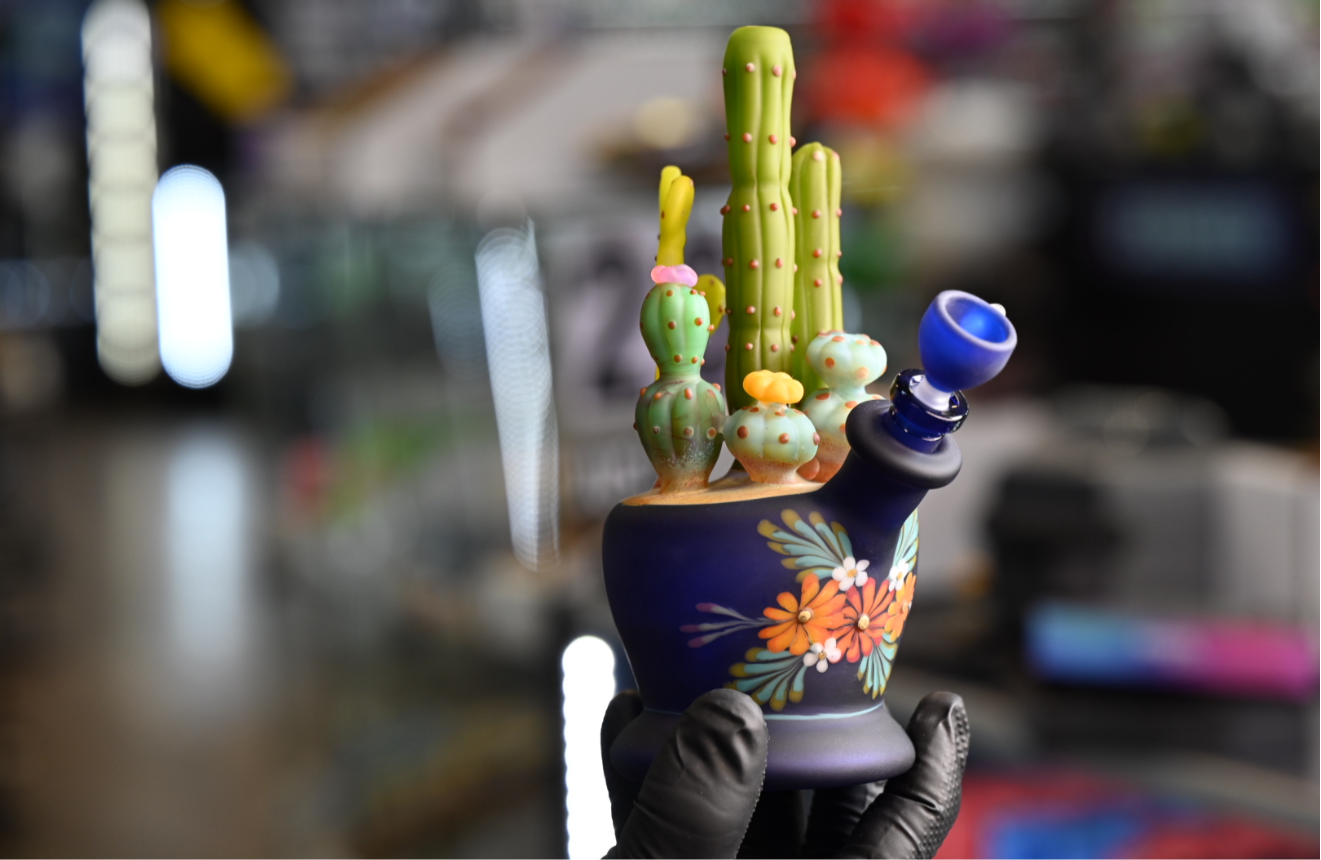 Sarita Glass Succulent Pot