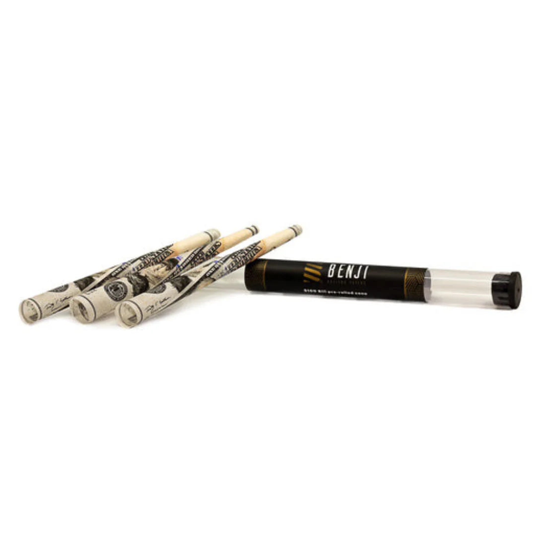 Benji $100 Bill Pre-Rolled Cones 3pk