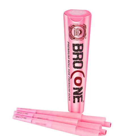 BroCone 1 1/4 Size Rose Pink Cones