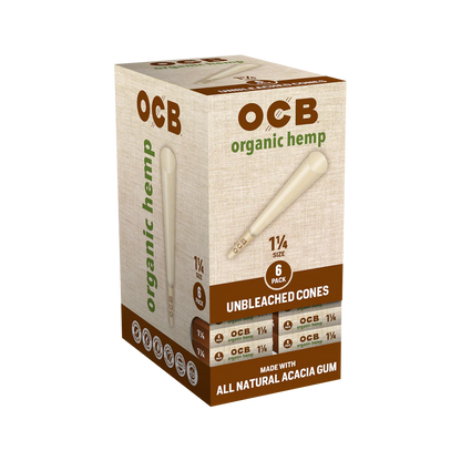OCB Unbleached Organic Hemp Cones