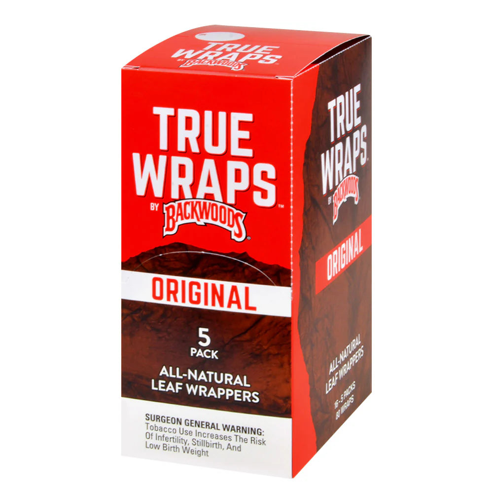 True Wraps by Backwoods 5 Pack