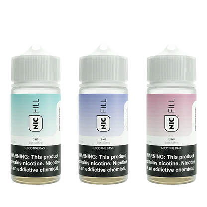 Nic Fill Unflavored Nicotine Concentrate 70mL