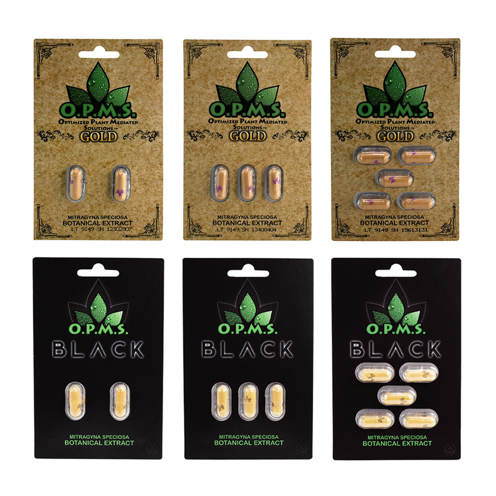 OPMS Kratom (Black/Gold) Series