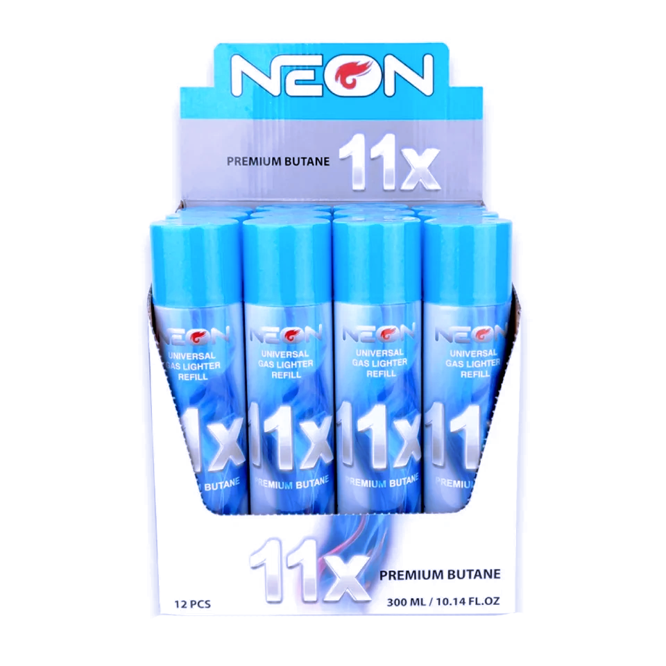 Neon Premium 11X Ultra Refined Butane 10.14oz 300mL single can