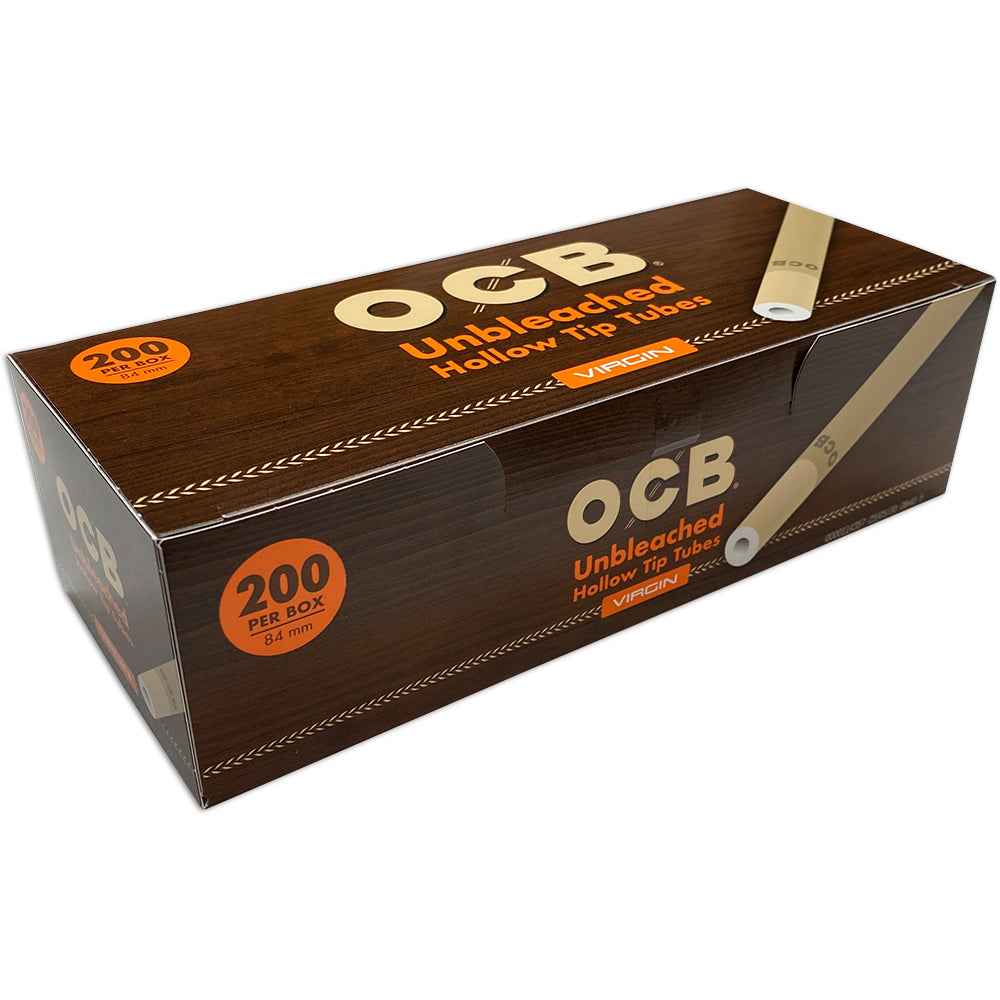 OCB Unbleached Hollow Tip Tubes