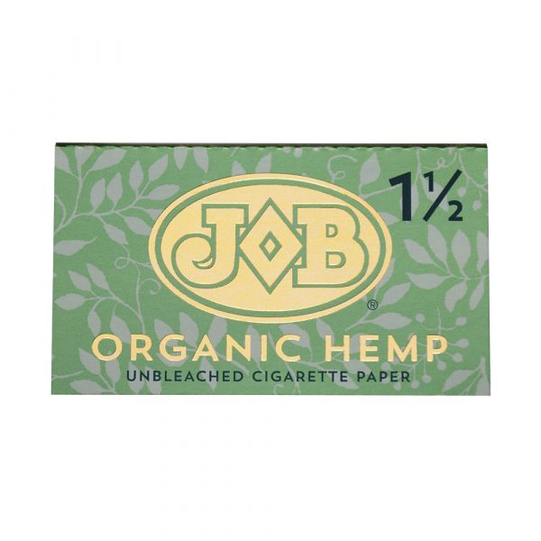 JOB Organic Hemp Unbleached Cigarette Papers 1 1/2