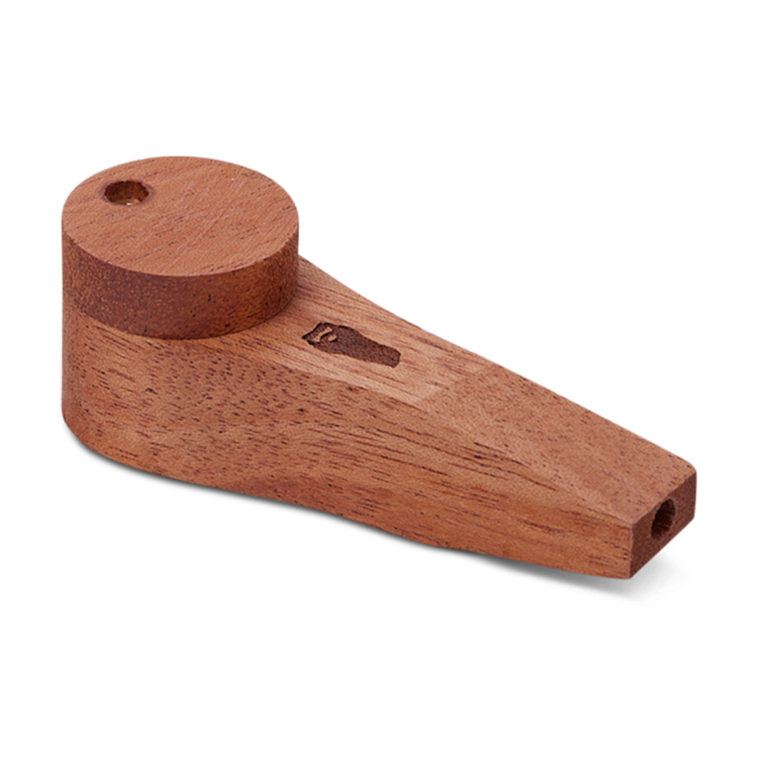 Circle Wood Pipe with Lid