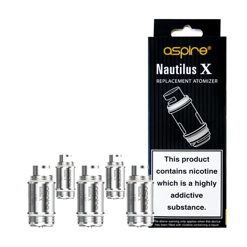 Aspire Nautilus X Replacement Coils (5 Pack)