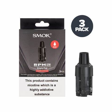 SMOK RPM 25W Replacement Pod (3 Pack)