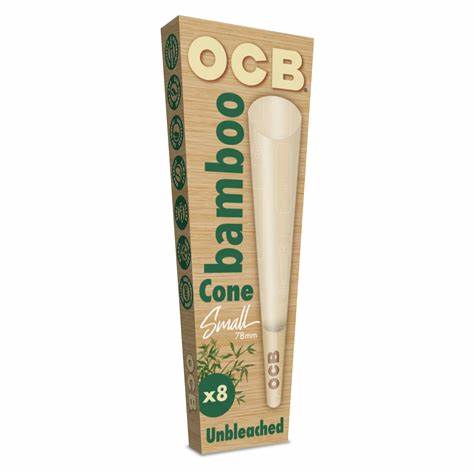 OCB Unbleached Bamboo Cones