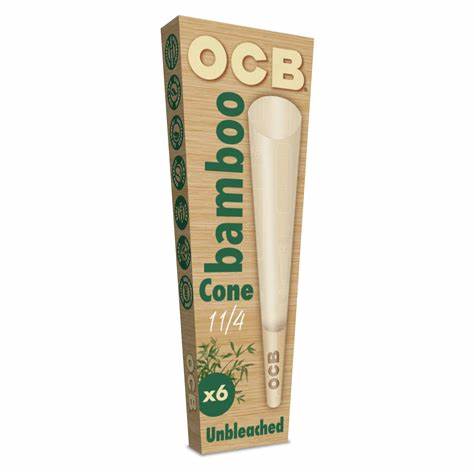 OCB Unbleached Bamboo Cones