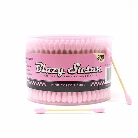 Blazy Susan Cotton Buds (300-Count Jar)