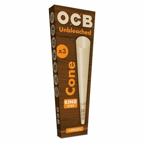 OCB Unbleached Virgin Cones