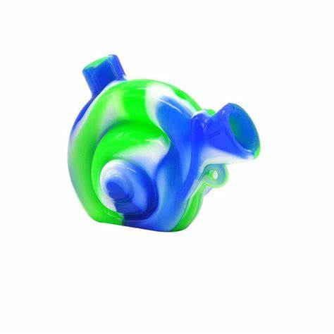 Silicone Blunt Bubbler (Snail Trail)