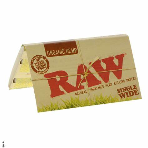 RAW Organic Rolling Papers & Cones