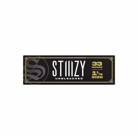 Stiiizy 33 Unbleached 1 1/4 Size Papers