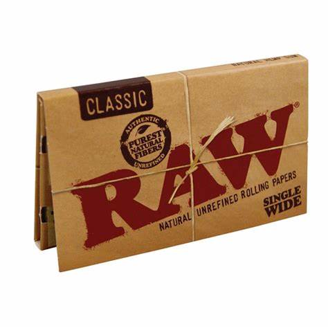 RAW Classic Rolling Papers & Cones