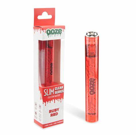 Ooze Slim Clear Series Flex Temp 510 Battery
