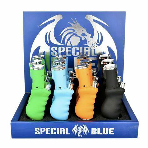 Special Blue Saxophone Mini Torch