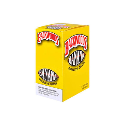 Tobacco/ Unflavored Backwoods Natural Leaf Wrapped Cigars (5-Pack)