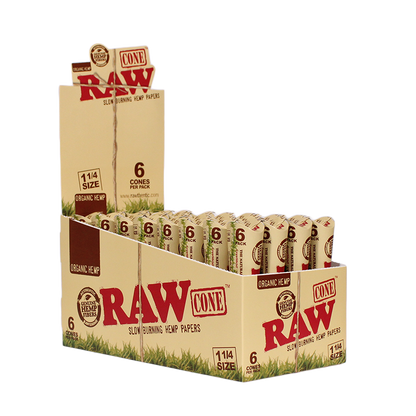 RAW Organic Rolling Papers & Cones