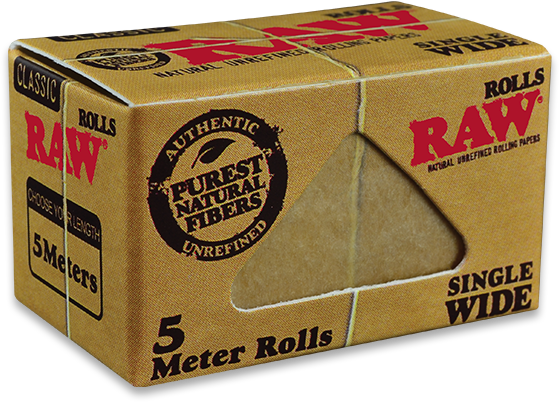 Raw Classic Rolls Single Wide Papers
