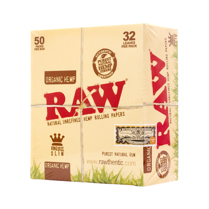 RAW Organic Rolling Papers & Cones